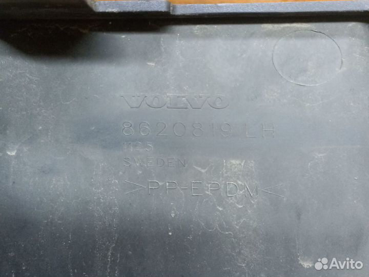 Накладка, молдинг заднего бампера Вольво XC90