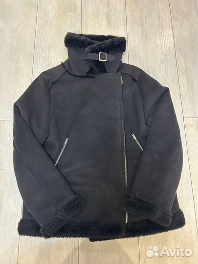 Дубленка авиатор женская