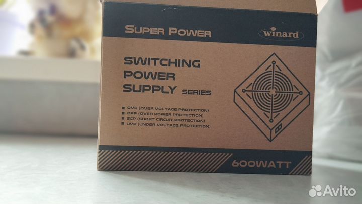 Блок питания winard 600w