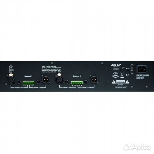 Графический эквалайзер Ashly MQX-2310S