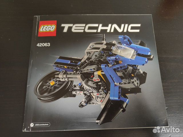 Lego Technic 42063 инструкция