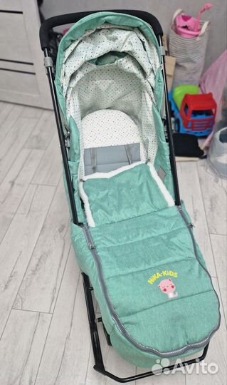 Санки коляска nika kids