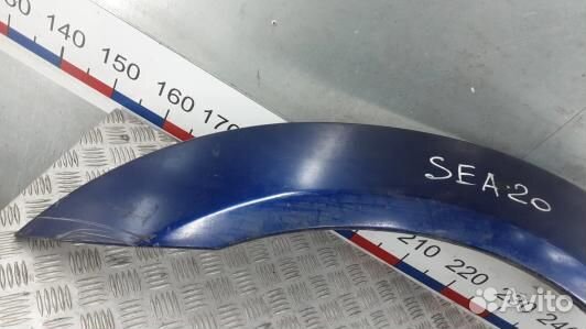 Молдинг крыла переднего левого nissan navara D22