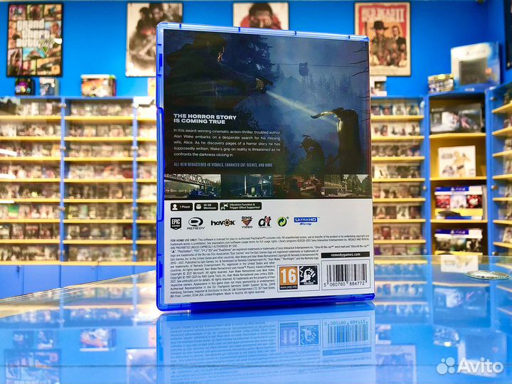 Alan Wake Remastered PS5