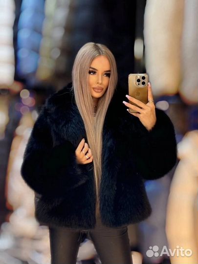 Эко шуба под песца 42-54