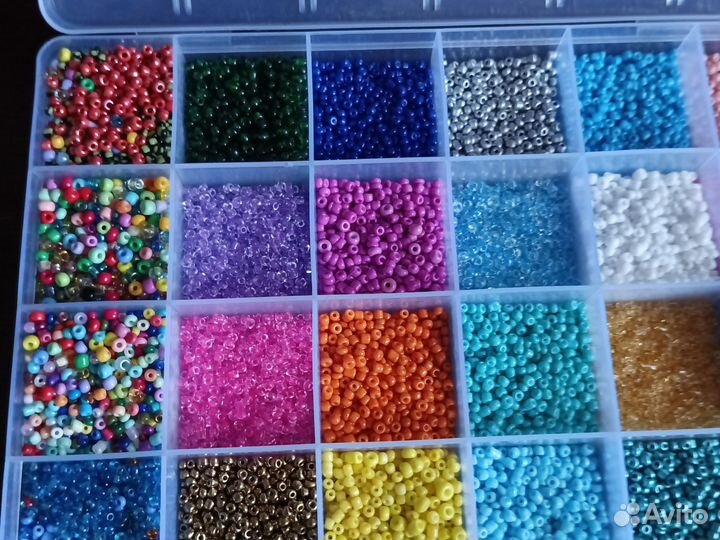 Большой набор Бисера.китай