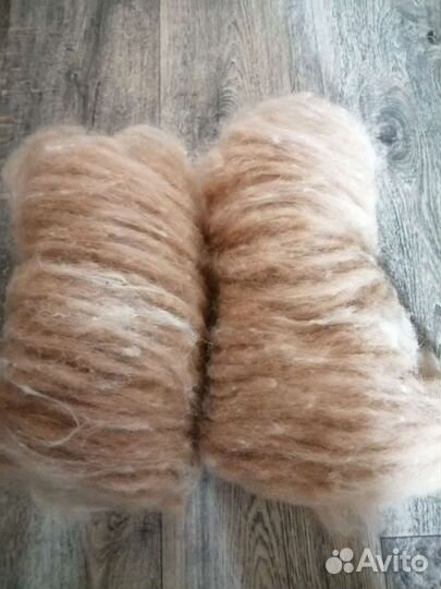 Прядение собачьей шерсти