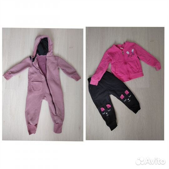 Комбинезон, спортивный костюм для девочки 92рр