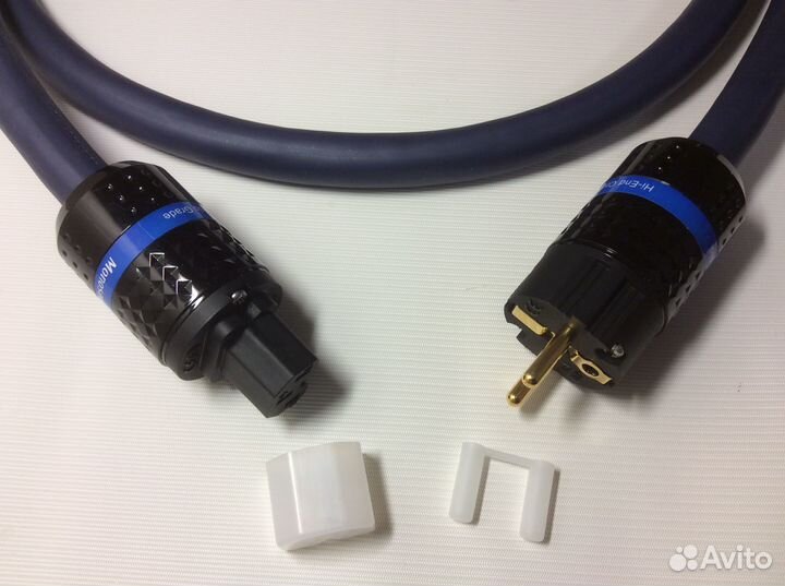 Силовой сетевой аудио кабель 2 м (3 х 5,5 кв.мм)