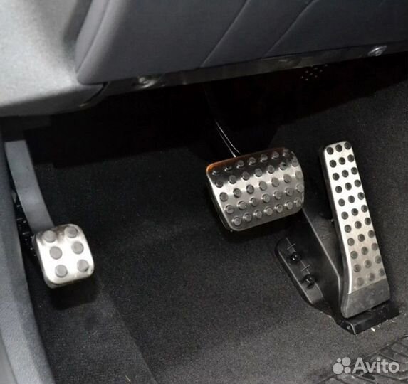 Накладки на педали из нержавеющей стали Mercedes