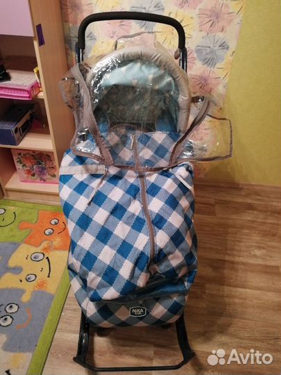 Коляска санки Ника 7-4