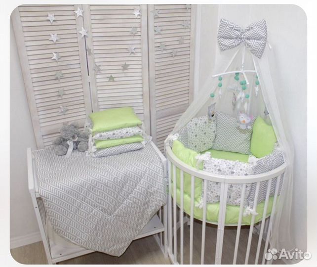 Кроватка детская трансформер 7 в 1