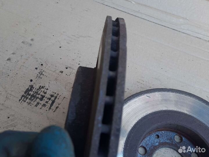 Передний тормозной диск Opel astra f