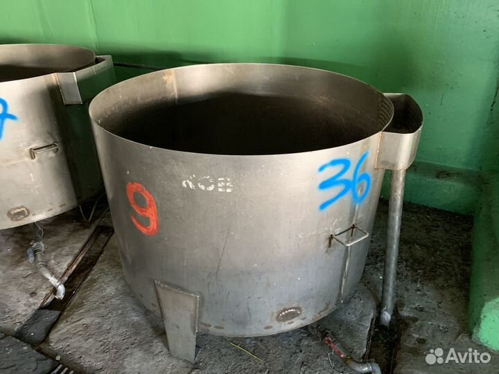 Продаются 1м3 котлы из нержавейки