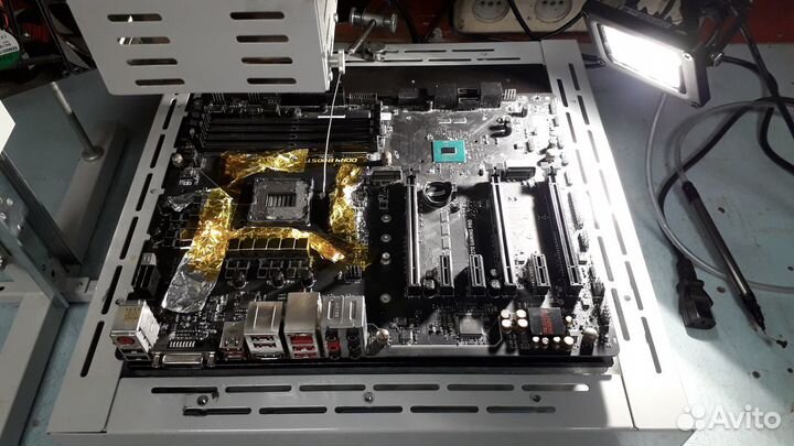 Ремонт материнских плат, замена сокета