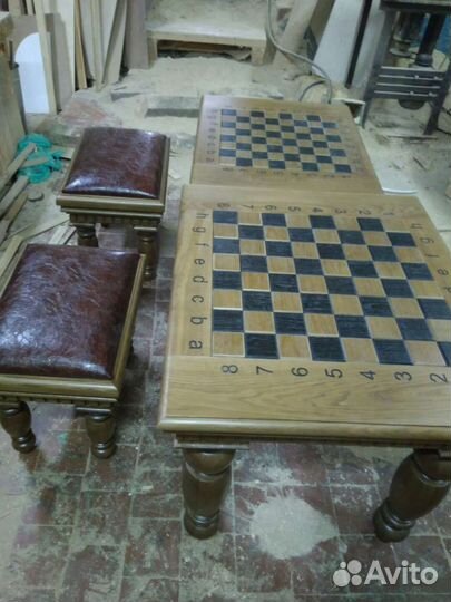 Шахматы деревянные из дуба