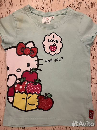 Футболка Hello kitty 128 см