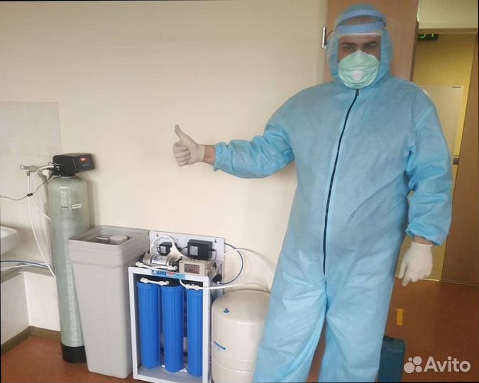 Система очистки воды для коммерции с гарантией