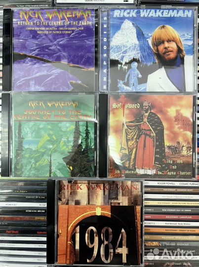 Музыкальные cd диски Rick Wakeman Yes