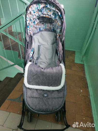 Санки коляска ника kids