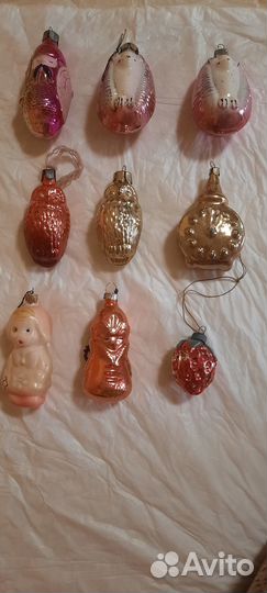 Новогодние игрушки СССР советские