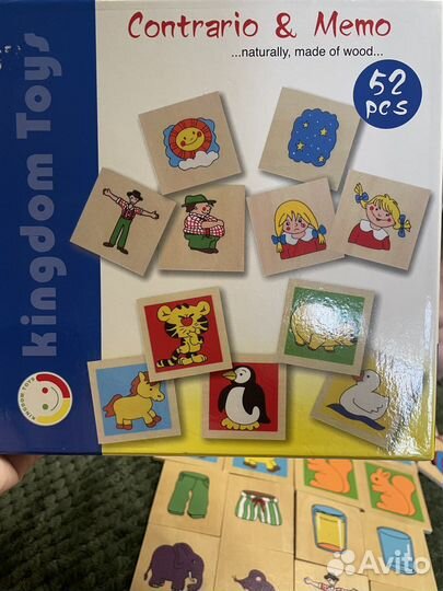 Kingdom Toys Детское домино-противопоставление