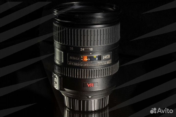 Nikon AF-S 18-200 mm VR ремонт / 5018