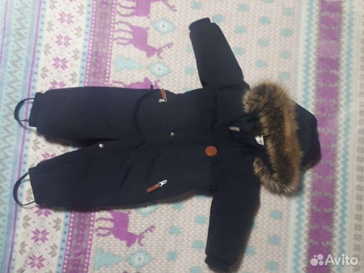 Зимний комбинезон kerry 80 для мальчика