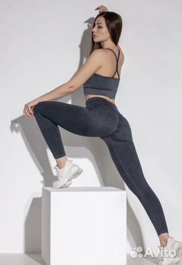 46 женский костюм для фитнеса новый