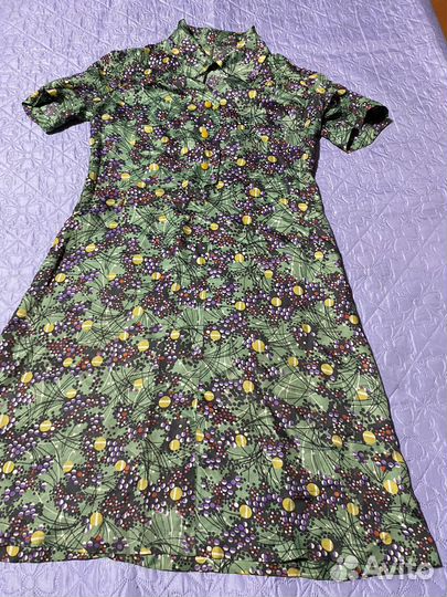 Платье рубашка женское 46 48