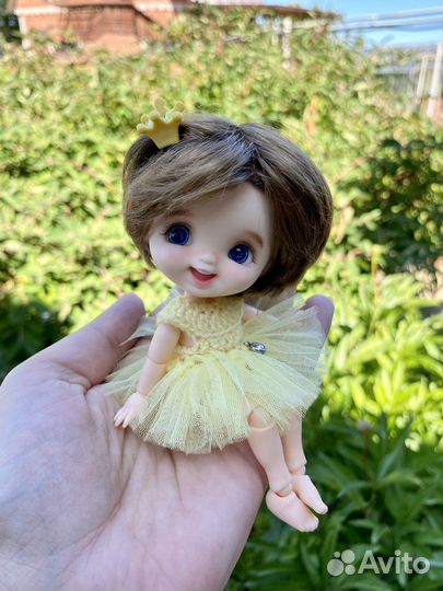 Платье для кукол ob11