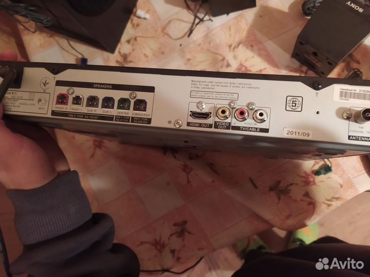 Домашний кинотеатр sony с колонками