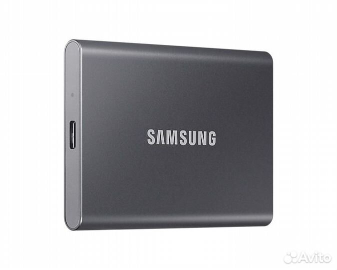 Жесткий диск Серый Samsung Portable SSD T7 на 1TB