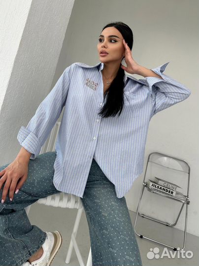 Рубашка miu miu