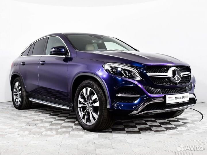 Mercedes-Benz GLE-класс Coupe 3.0 AT, 2019, 40 000 км