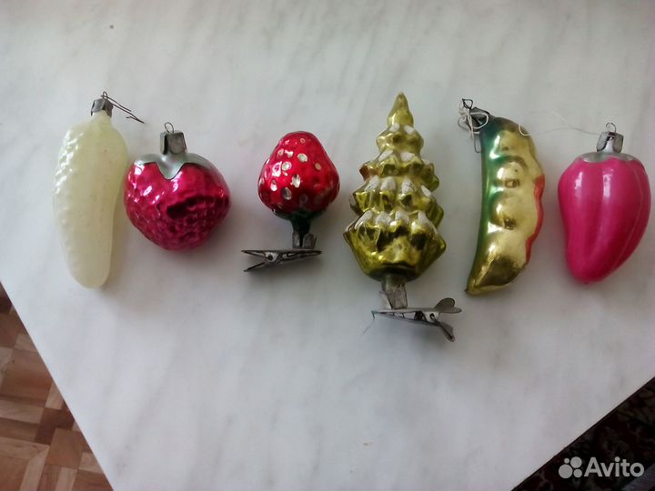 Ёлочные игрушки СССР