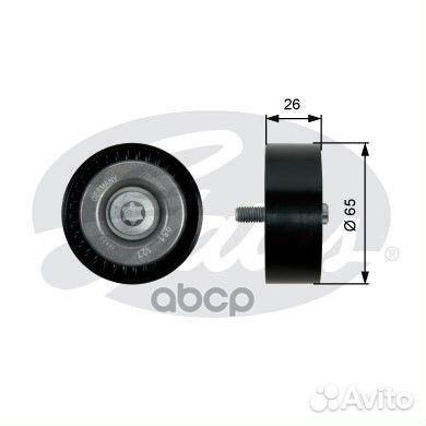 Ролик обводной навесного оборудования T36437 Gates