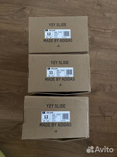 Тапки adidas yeezy slide оригинал