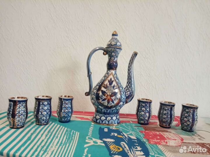 Набор бокалов и графин для вина. Обмен