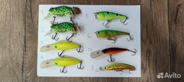 Воблеры приманки блесна