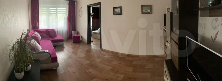 3-к. квартира, 52,5 м², 1/5 эт.