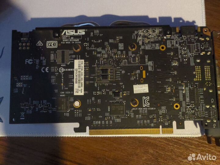 Видеокарта asus gtx 950 2gb