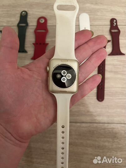 Коробка и ремешки к Apple watch 42 мм