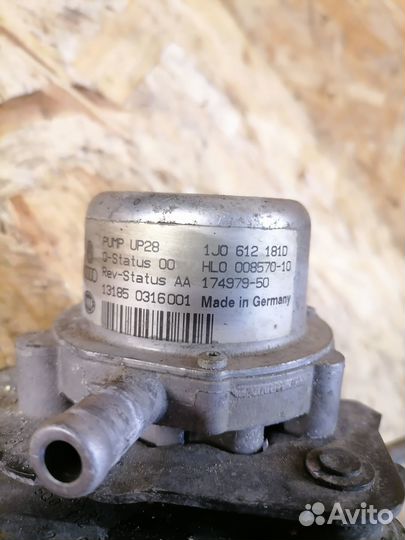 Вакуумный насос Volkswagen Golf 7 1.4T CPT