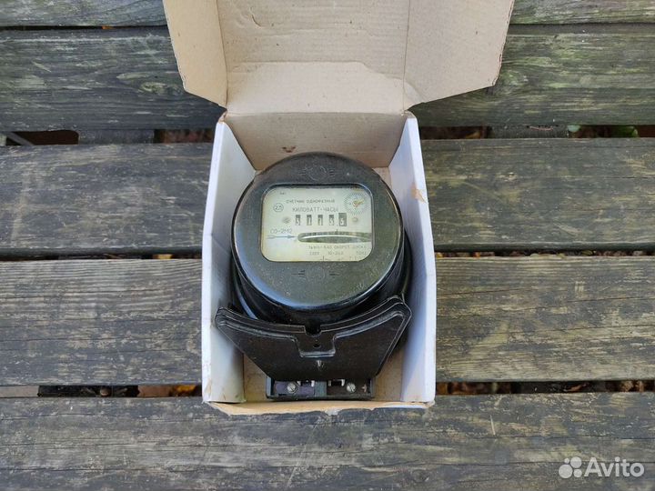 Ретро счетчик СССР электрический