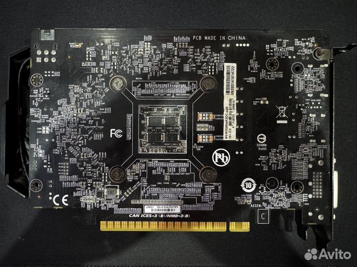 Видеокарта Gigabyte GeForce GTX 1650 gddr6 4Gb