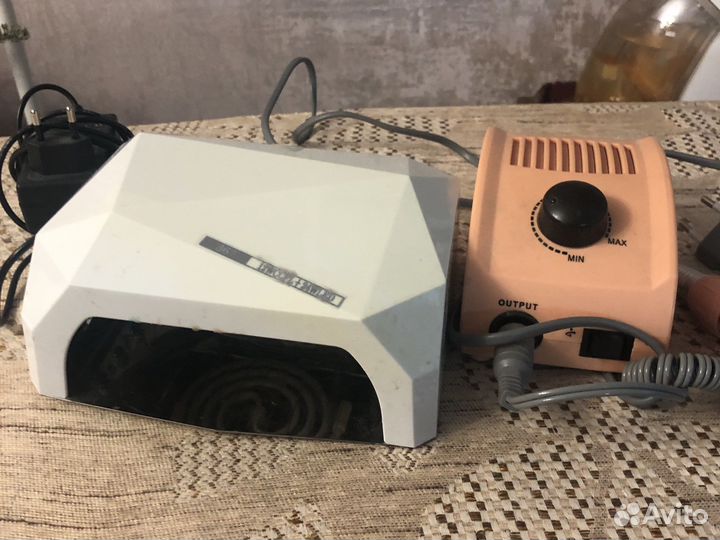 Аппарат и лампа для маникюра