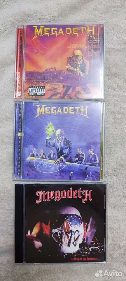 Cd диски Megadeth купить в Калининграде по низкой цене с доставкой ...