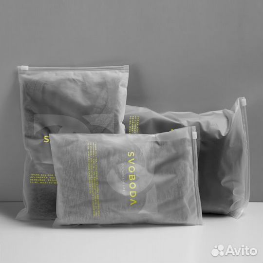 Зип пакеты с бегунком; печать на пакете