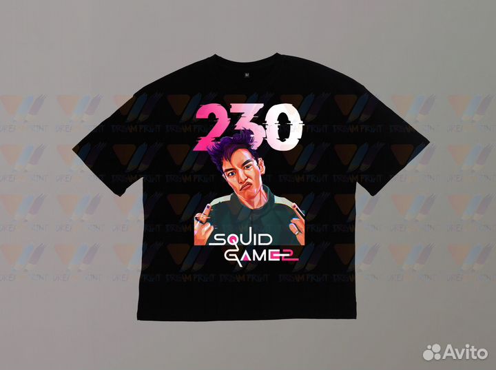 Футболка Игра в кальмара 230. Squid Game 2